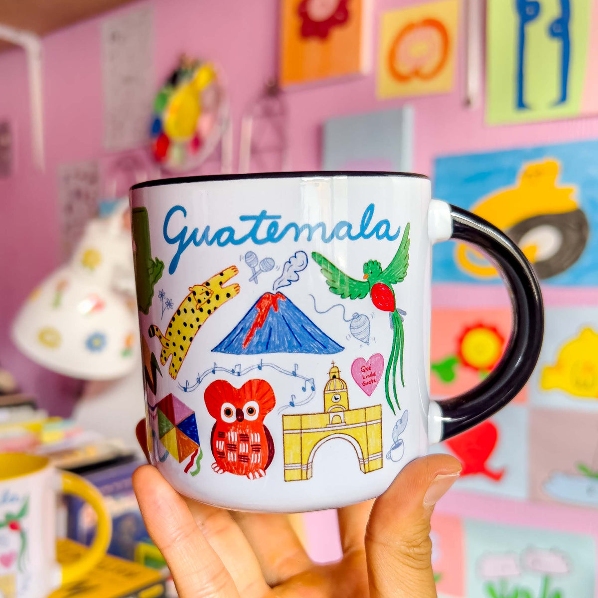 Taza Guatemala Cerámica
