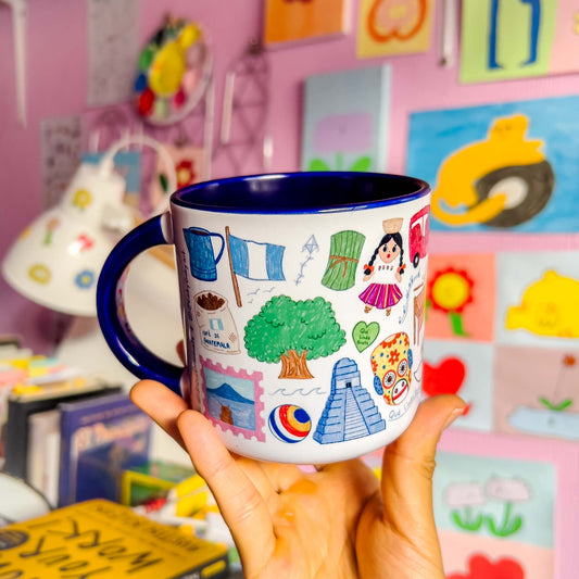 Taza Guatemala Cerámica