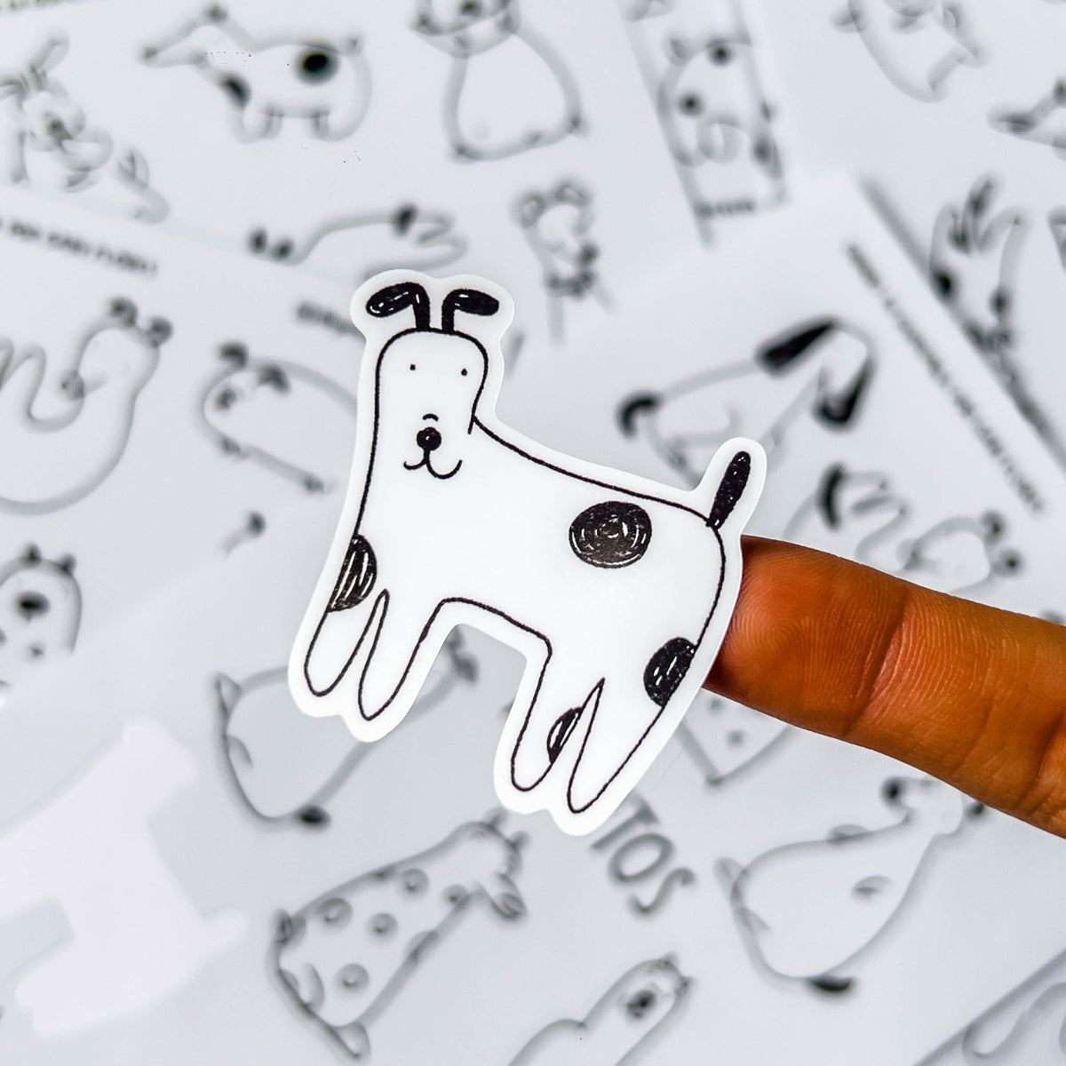 Sticker Sheet Perritos