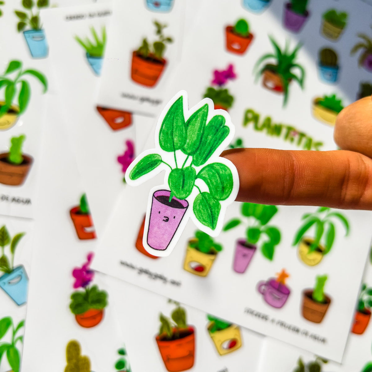 Sticker Sheet Plantitas