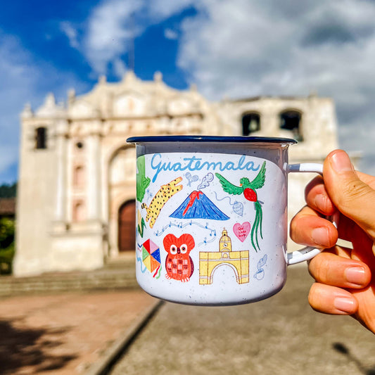 Taza Guatemala Peltre