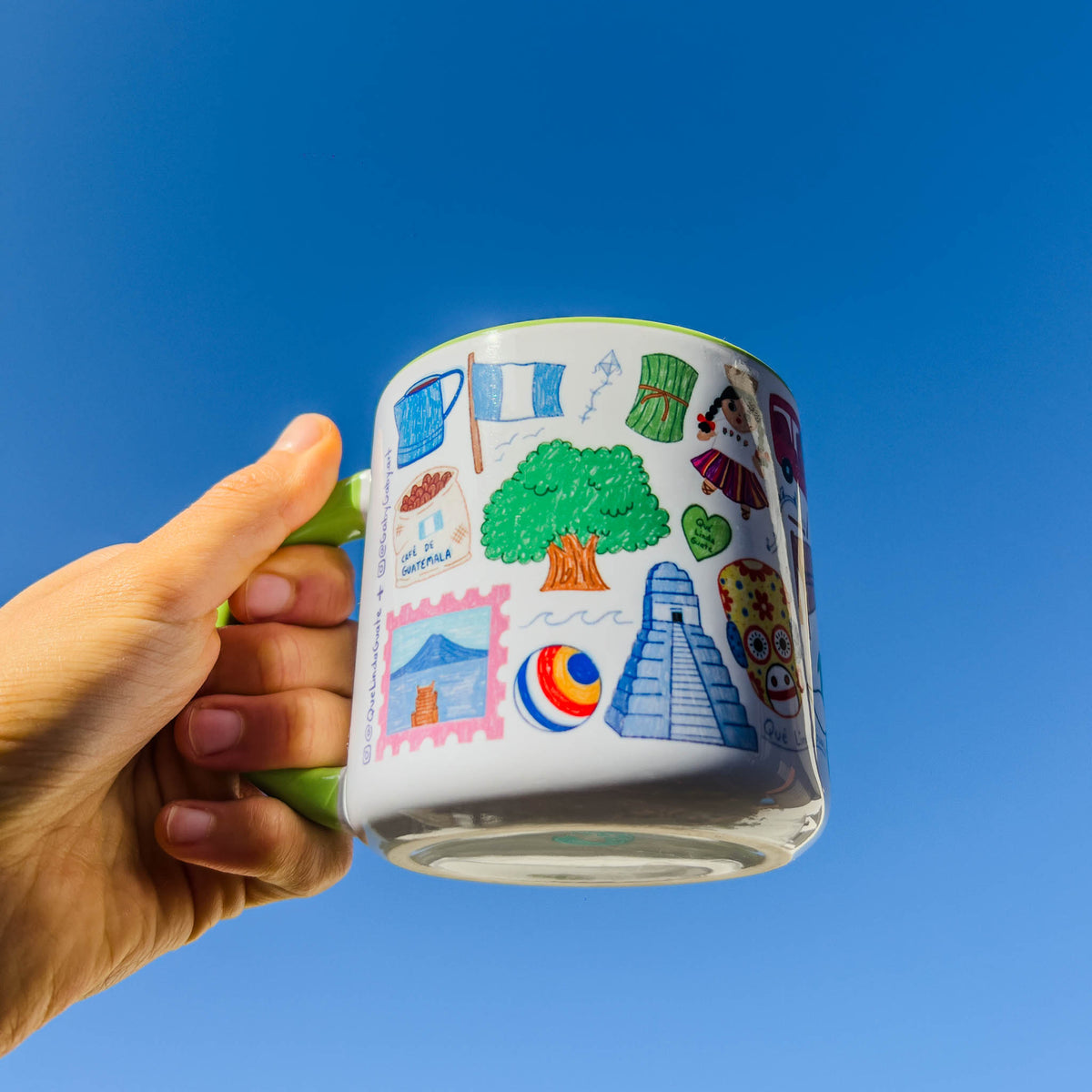 Taza Guatemala Cerámica