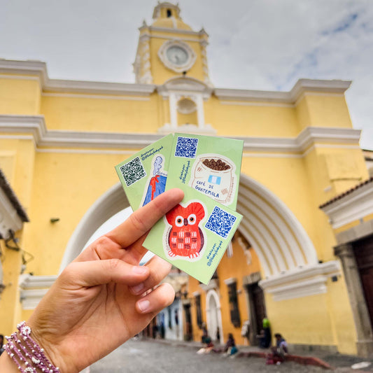 Stickers Individuales Qué Linda Guate