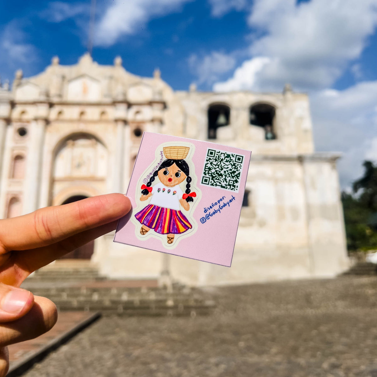Stickers Individuales Qué Linda Guate