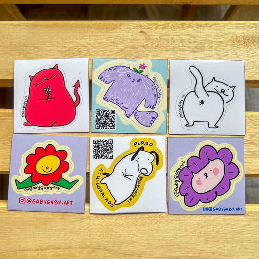 Stickers Individuales GabyGaby