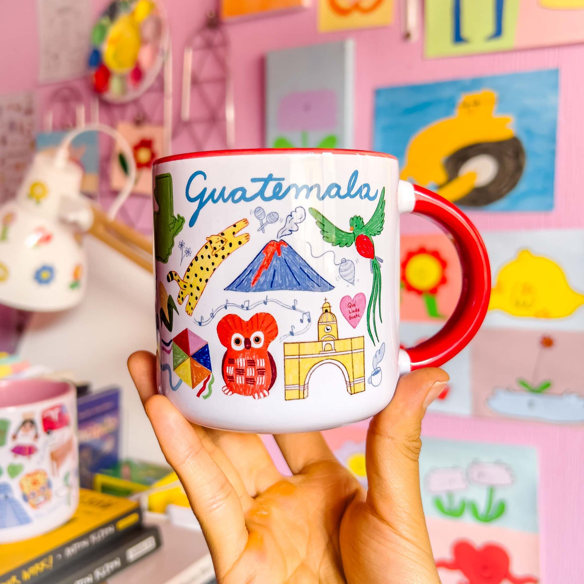 Taza Guatemala Cerámica
