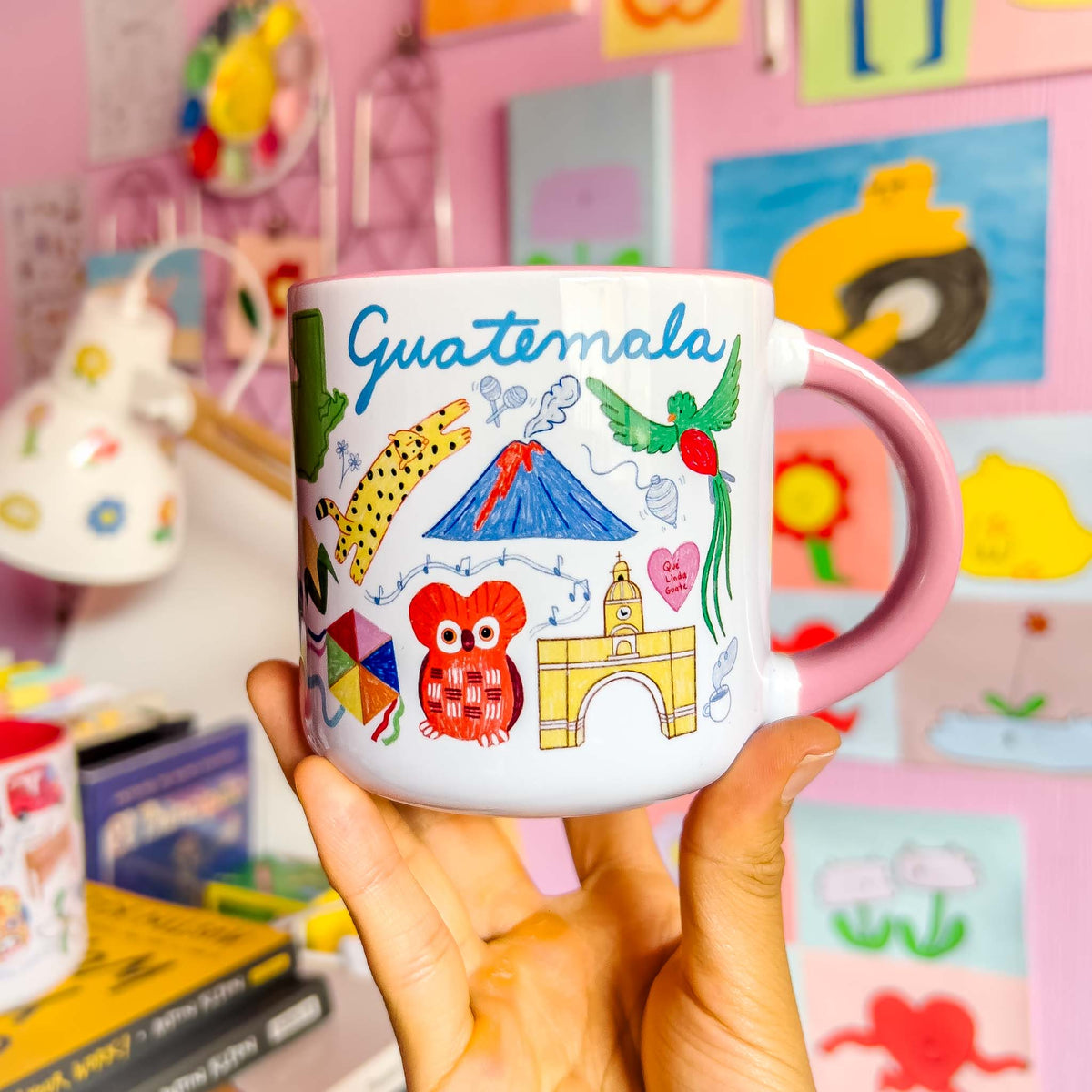 Taza Guatemala Cerámica
