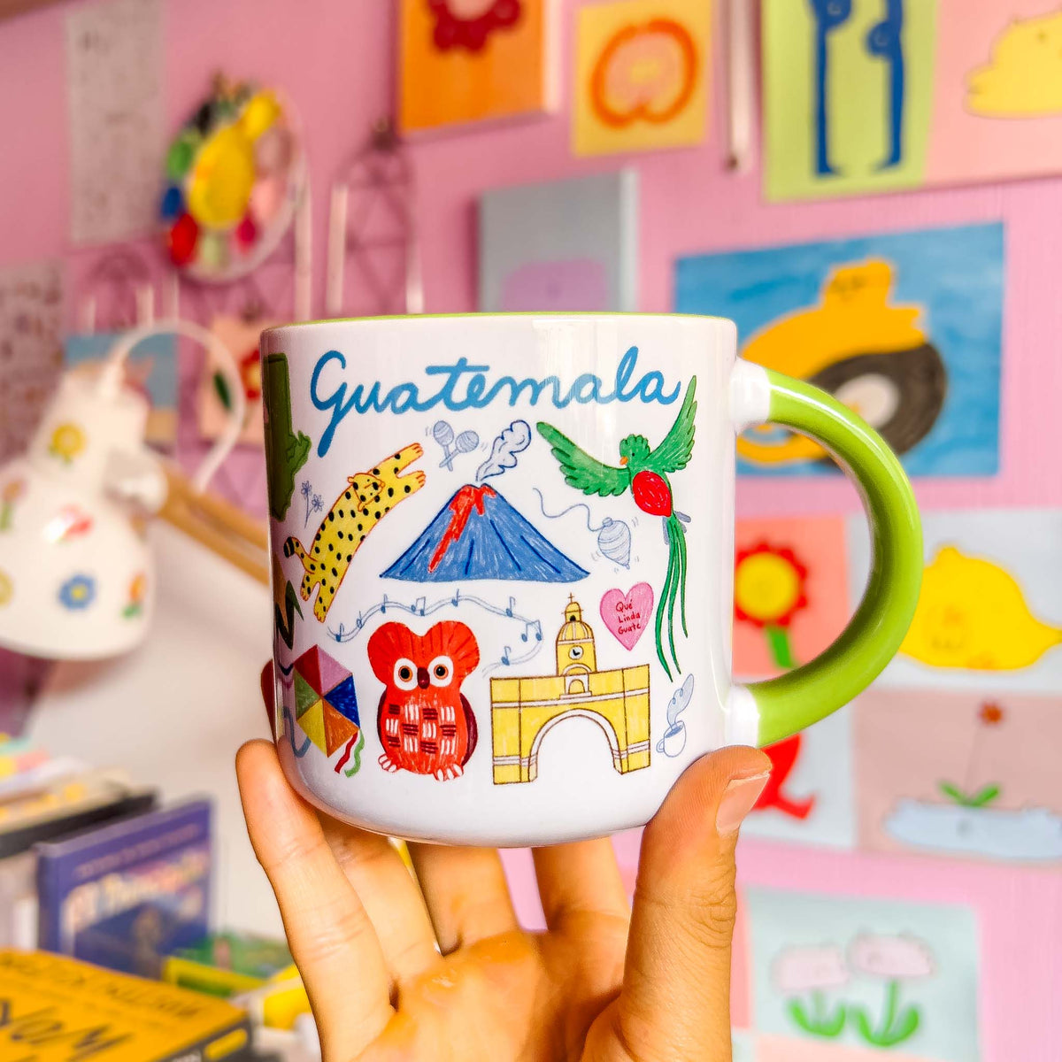 Taza Guatemala Cerámica