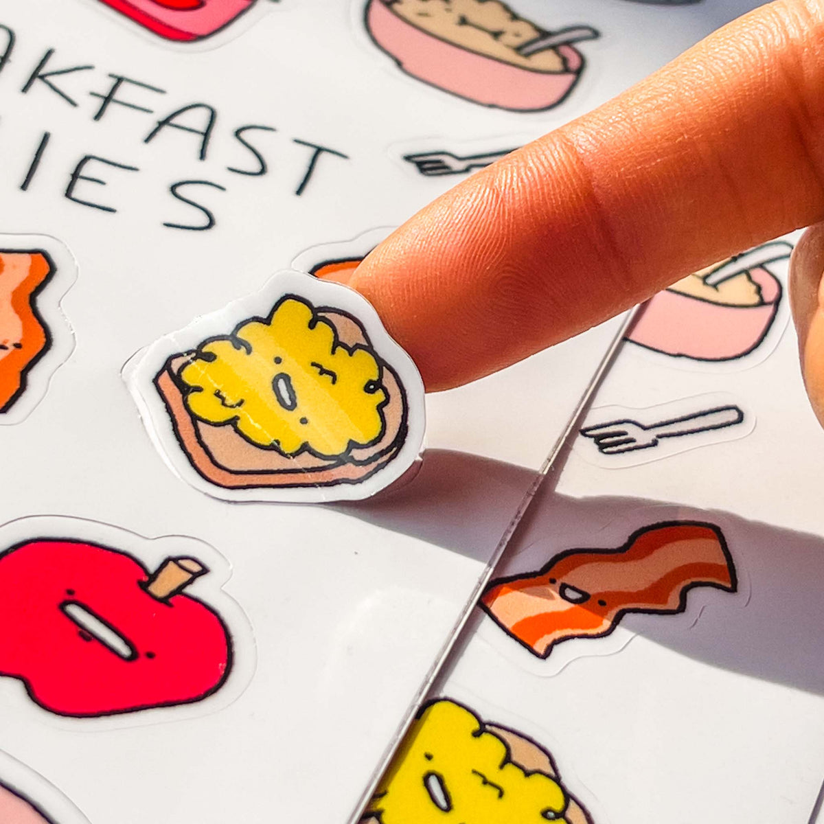 Sticker Sheet Desayunito
