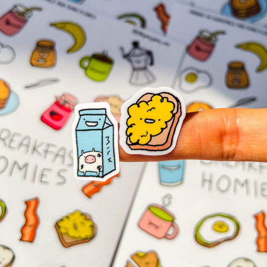 Sticker Sheet Desayunito