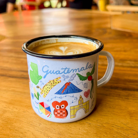 Taza Guatemala Peltre